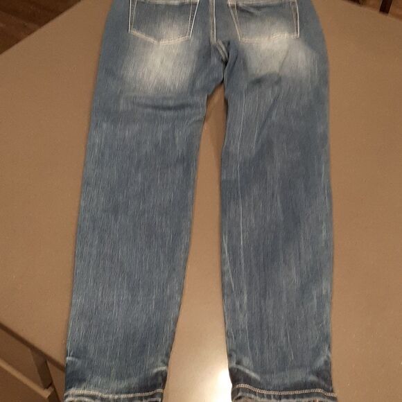 Philosophy Size 10 Distressed Jeggings with Zipper on Legs - Picture 8 of 12